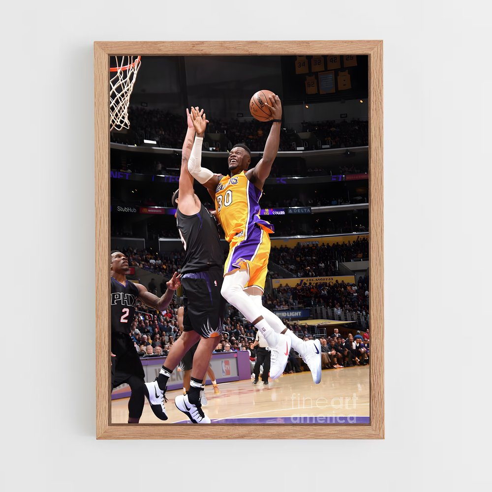 Poster Julius de randle – affiche Basketball (vue 4)